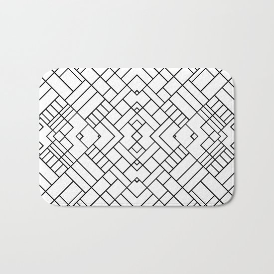 PS Grid 45 Bath Mat