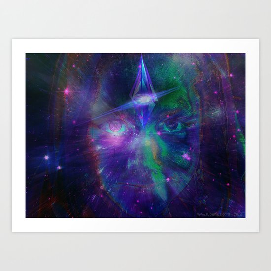Third Eye Child Art Print