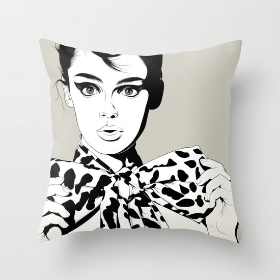 Uh! Throw Pillow