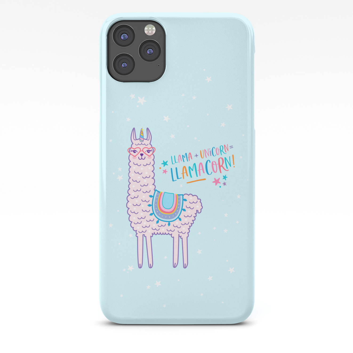 Llama Unicorn Llamacorn Pink Lama Alpaca Funny Cute Gift Iphone