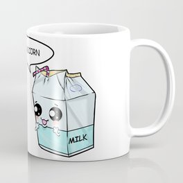 Unicorn Milk Bags Kawaii Comic Drinking Straw Gift Coffee Mug