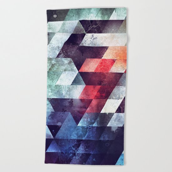 crykkd glyry Beach Towel