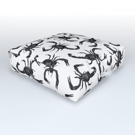 Scorpion Swarm Outdoor Floor Cushion