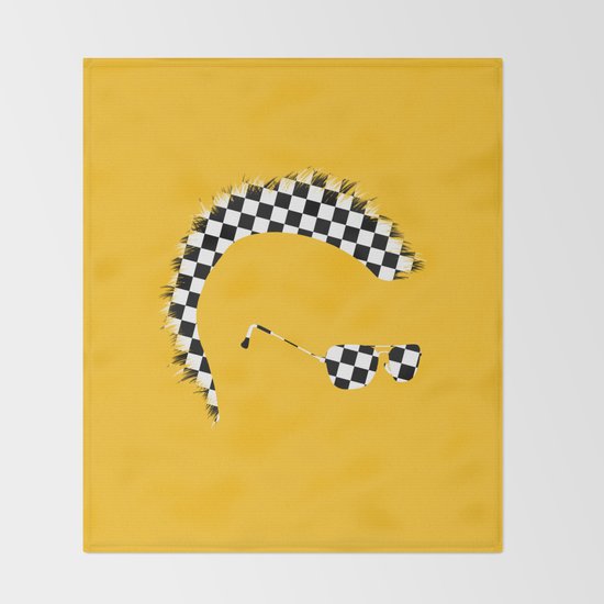 God's Lonely Man Throw Blanket