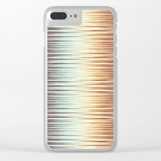 Abstract 389 Clear iPhone Case