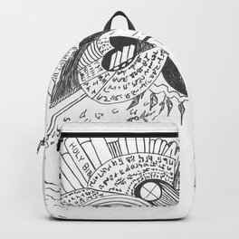 The Word  of God Abstract Backpack