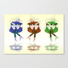 CAN CAN GIRLS Canvas Print