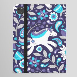 Prancing Unicorns iPad Folio Case