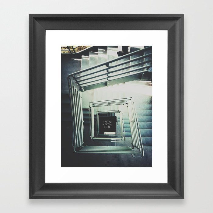 Stairwell Framed Art Print