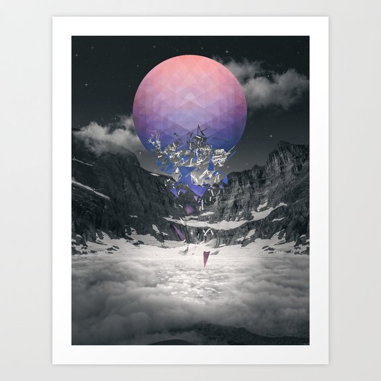 Fall To Pieces III Art Print