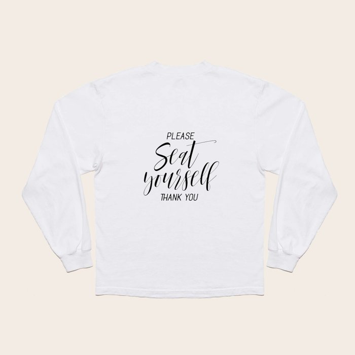 Printable Please Seat Yourself Thank You Wall Art Funny Bathroom