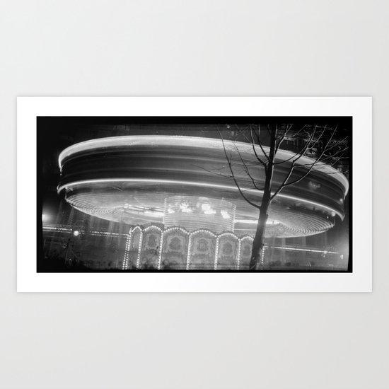 Fairground Art Print