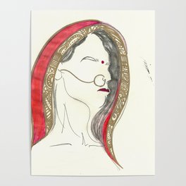 Red Lady Poster