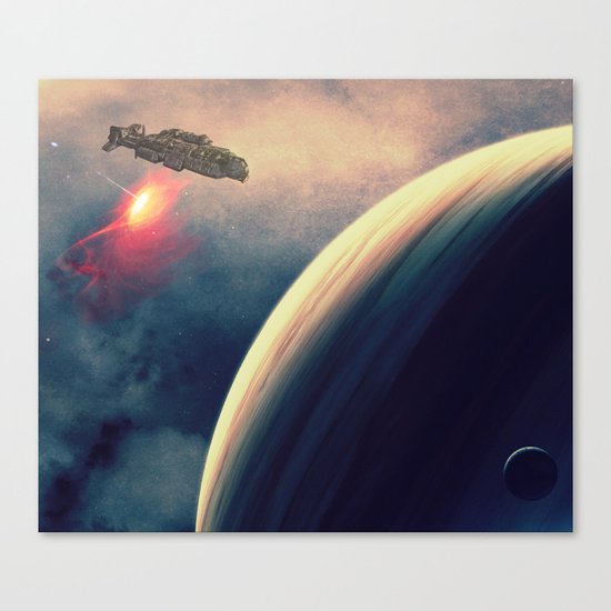Excursion through time Canvas Print