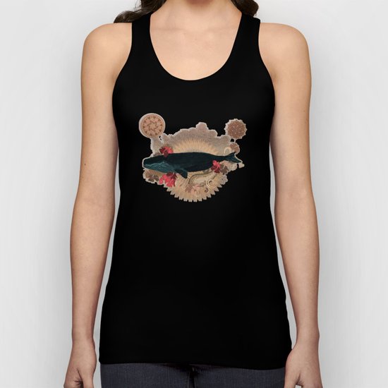 The Flying Whale Unisex Tank Top