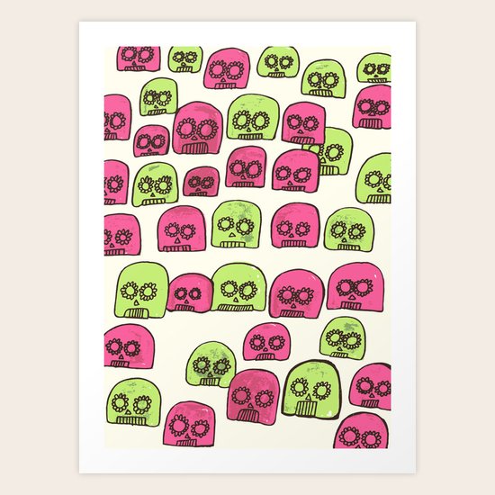 Doom Drops Art Print
