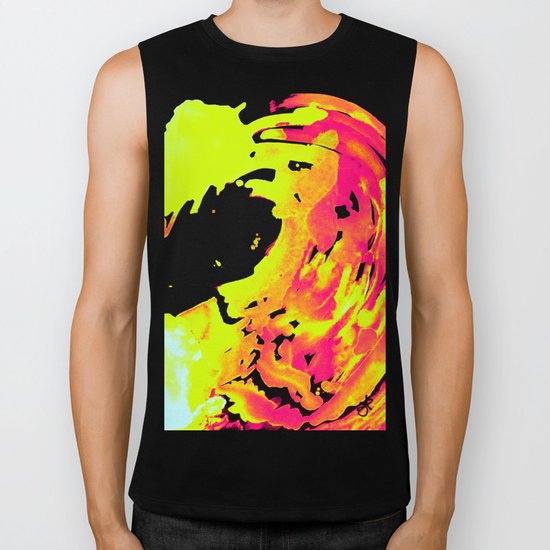 Solar Flare Wave Biker Tank