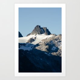 Mountain Tops of the Cascades Art Print