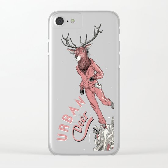 Urban Deer Clear iPhone Case