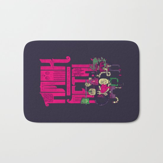 Amok and Totally Metal Bath Mat