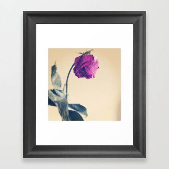 fall seven times, STAND UP EIGHT. Framed Art Print