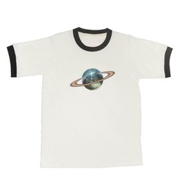 Saturn Disco II T Shirt | Space, Collage, Pop Art, Extra, Dance, Fun, Funky, Ball, Retrofuture, Saturn 