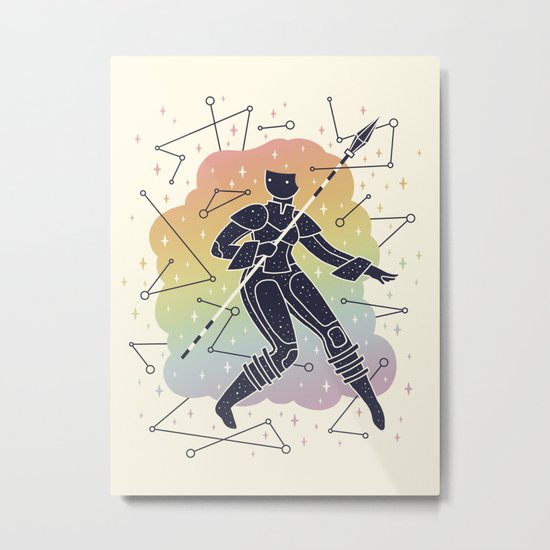 Rainbow Warrior Metal Print