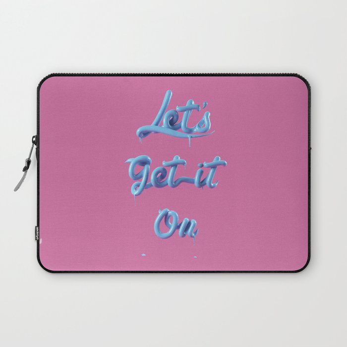 LET´S GET IT ON Laptop Sleeve