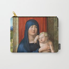 Madonna and Child, 1496-1499 by Albrecht Durer Carry-All Pouch