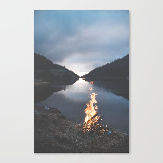 Fishing II Canvas Print