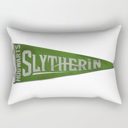 Slytherin 1948 Vintage Pennant Rectangular Pillow