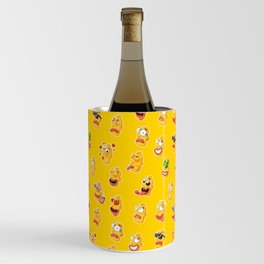Cheerful head yellow Wine Chiller