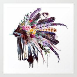 Headdress Art Prints For Any Decor Style Society6