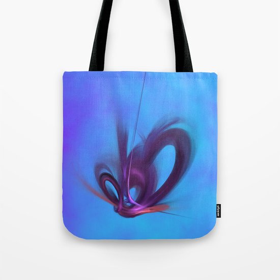 Purple Hearts Tote Bag
