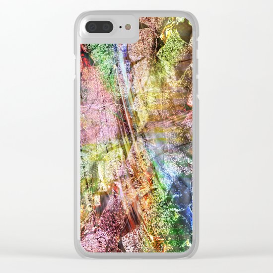 fine desert structures II Clear iPhone Case