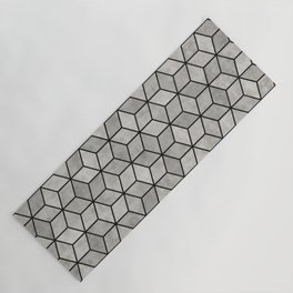 Concrete Cubes Yoga Mat