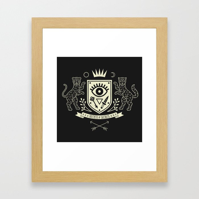The Secret Society Framed Art Print