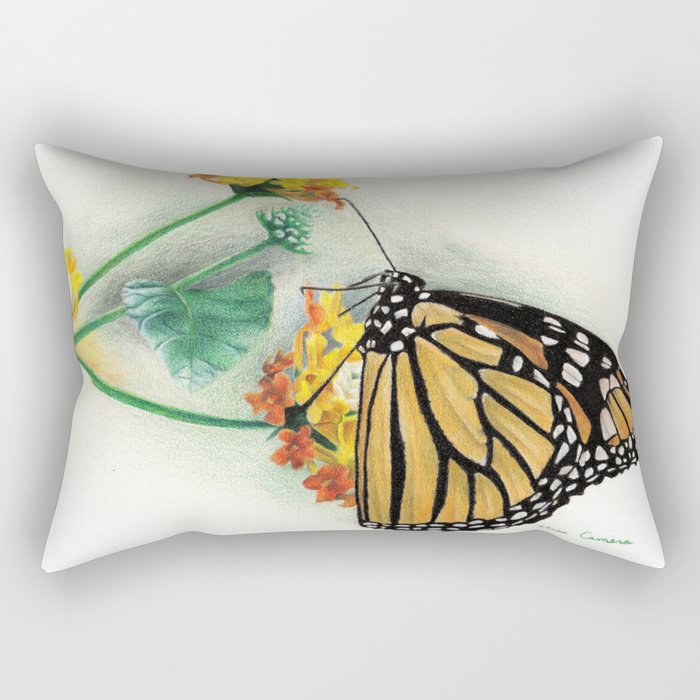 Butterfly Rectangular Pillow