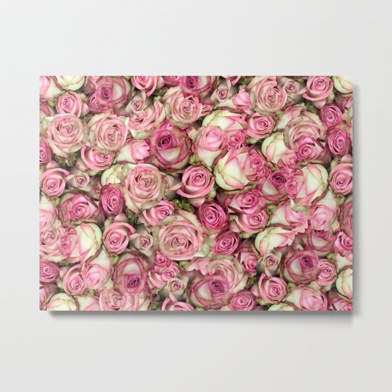 Your Pink Roses Metal Print