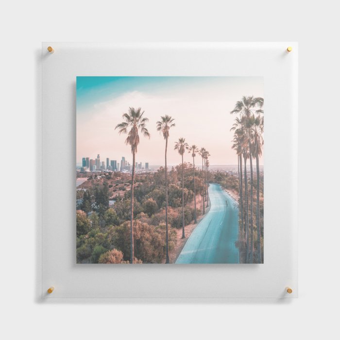 Los Angeles California Floating Acrylic Print