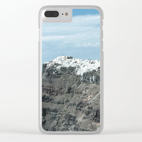 Santorini, Greece 16 Clear iPhone Case