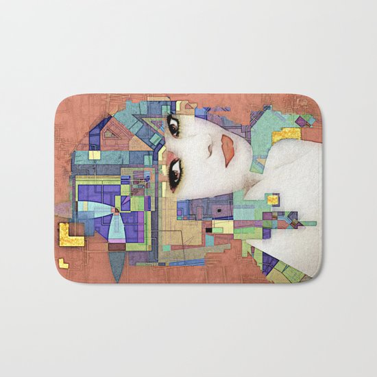 Nouveau Girl 2 (aged finish) Bath Mat
