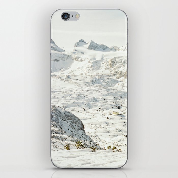 Winter on Dachstein Krippenstein mountain range in Austria / Fine Art Photography Art Print iPhone Skin