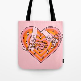 Running Cowgirl Tote Bag