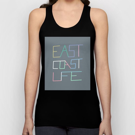 East Coast Life Unisex Tank Top