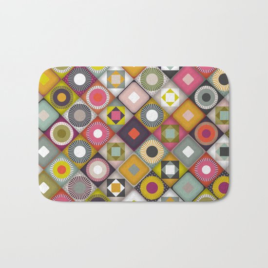 parava diagonal Bath Mat
