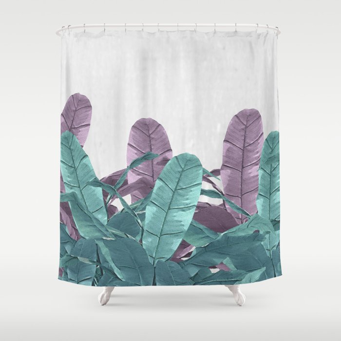 CONCRETE JUNGLE  Shower Curtain