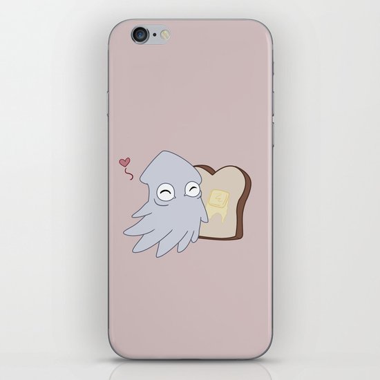 Kraken Toast iPhone & iPod Skin