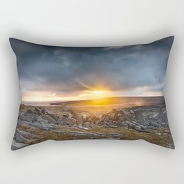 Sunrise Inishmore Aran Islands Ireland Rectangular Pillow