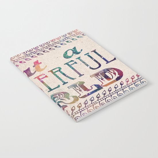 What A Wonderful World Notebook